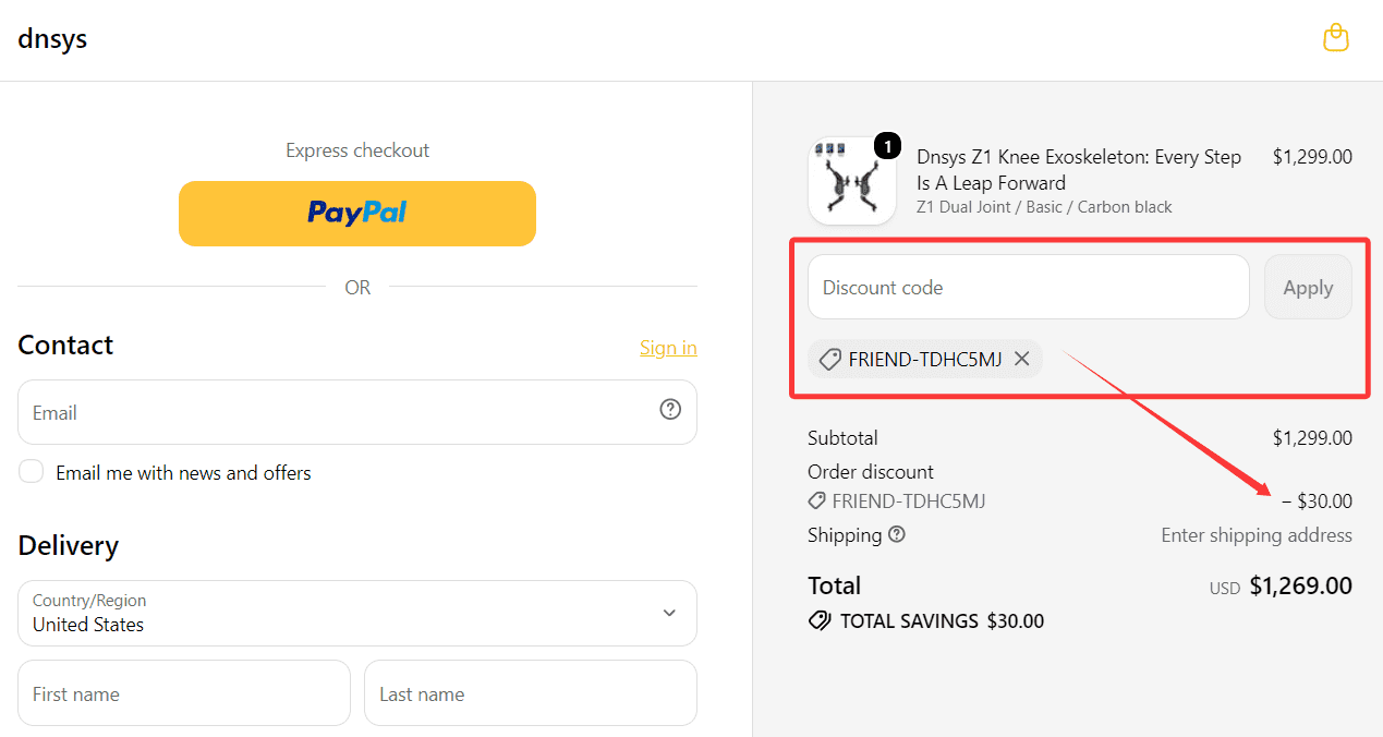 how to use Dnsys coupons
