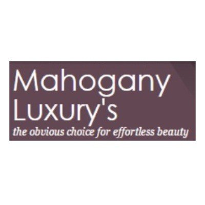 Mahogany Luxury's Promo Codes & Coupons