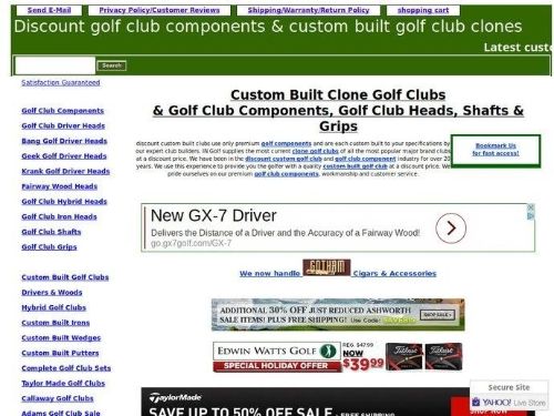 In Golf Promo Codes & Coupons