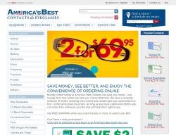America's Best Contacts Promo Codes & Coupons