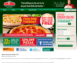 Papa John's Promo Codes & Coupons