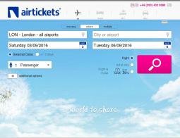 Airtickets Promo Codes & Coupons