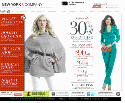 New York and Company Promo Codes & Coupons
