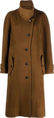 Officer wool-blend coat