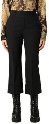 High-Waist Cropped Pants