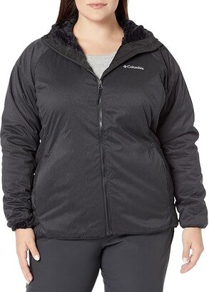 Plus Size Kruser Ridge II Plush Softshell Jacket (Black Heather/Black) Women's Coat