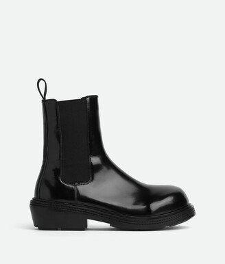 Gloss Vinyl Chelsea Ankle Boot-AA