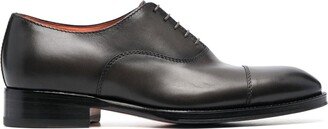 lace-up leather Oxford shoes-AF