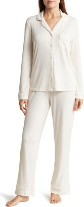 Long Sleeve Button-Up Top & Pants Pajamas