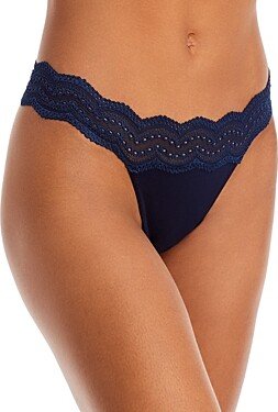 Ceylon Lace Trim Low Rise Thong