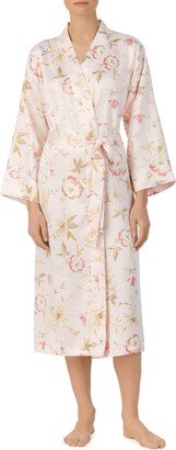 Floral Wrap Robe