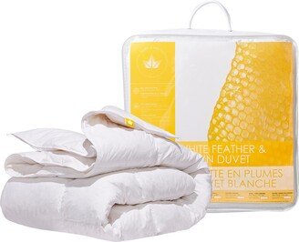 Canadian Down & Feather Co. Regular weight White Feather & Down Comforter