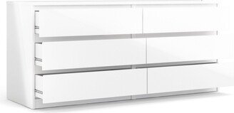 Scottsdale 6 Drawer Double Dresser