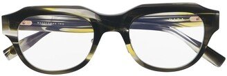 Round-Frame Glasses-BG
