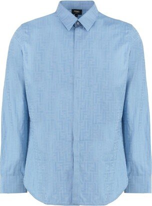 FF Jacquard Slim-Fit Shirt-AA