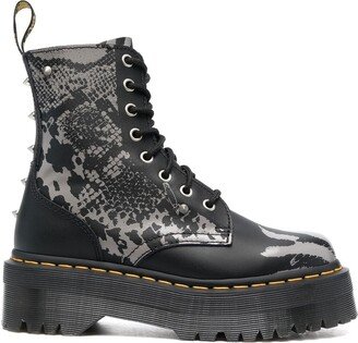 Jadon platform print boots