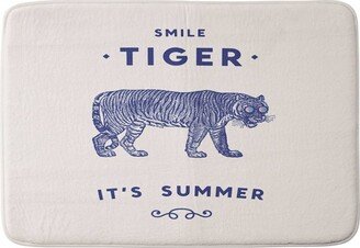 Florent Bodart Smile Tiger Memory Foam Bath Mat