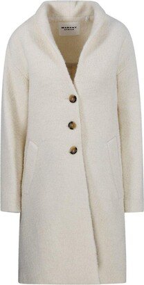 Marant Étoile Single-breasted Drop Shoulder Coat