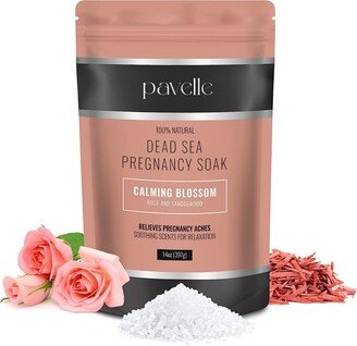 Pavelle Dead Sea Pregnancy Flakes and Salt Bath, Calming Blossom