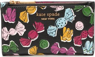 Candy-Print Bi-Fold Wallet