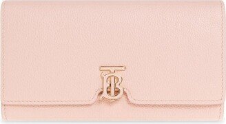 Logo Plaque Long Wallet