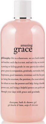 Amazing Grace 3-In-1 Shampoo, Shower Gel And Bubble Bath, 16 Oz