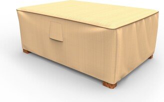 Budge Sedona Tan Outdoor Ottoman Cover 18 in H x 33 in W x 25 in L - Small - 18H x 33W x 25L