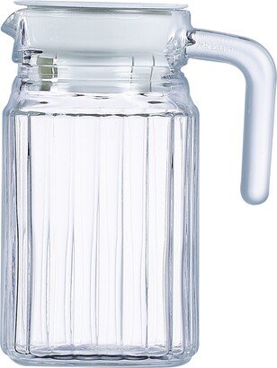 Quadro Jug with White Lid