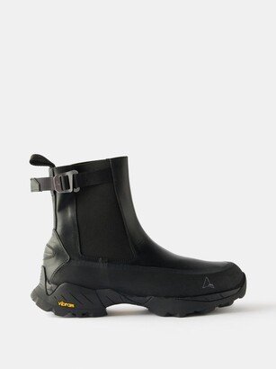 Leather And Rubber Chelsea Boots