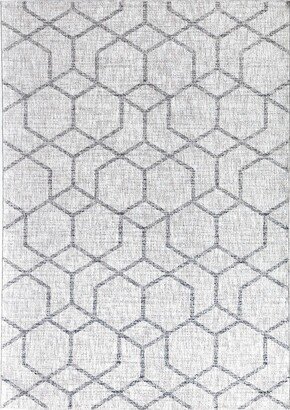 Mason Brooks Cressida CA25A Gray Stone Geometric Contemporary Gray Area Rug,