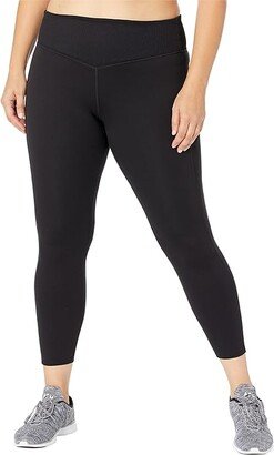 Plus Size Ea Dune Sky 7/8 Tights (TNF Black) Women's Casual Pants