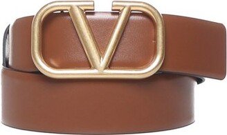 VLogo Plaque Reversible Belt-AC