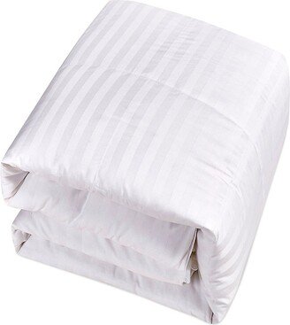 Striped 350 Thread Count Goose Down Comforter