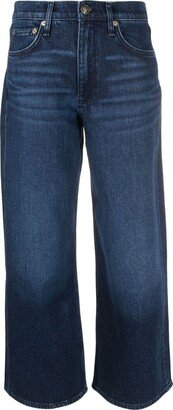 Mid-Rise Cropped Jeans-AJ