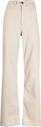 High-Rise Wide-Leg Jeans-BC