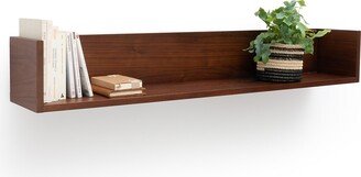 La Redoute Interieurs Watford Walnut Wall Shelf