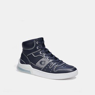 Citysole High Top Sneaker With Trompe L'oeil