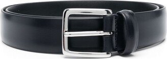 Pin-Buckle Leather Belt-AA