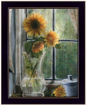 Morning Flower by Ed Wargo, Ready to hang Framed Print, Black Frame, 14 x 18