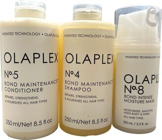 No.4 Shampoo, No.5 Conditioner & No.8 Moisture Mask Trio