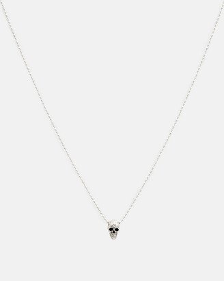 Moonskull Sterling Silver Charm Necklace