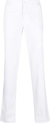 Mid-Rise Straight-Leg Trousers-CH