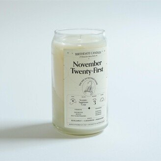 Birthdate Candles The November Twenty-First Candle