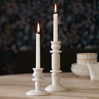 Marble Candleholders Large