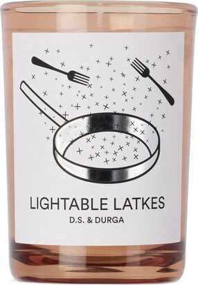 Lightable Latkes Candle, 8 oz