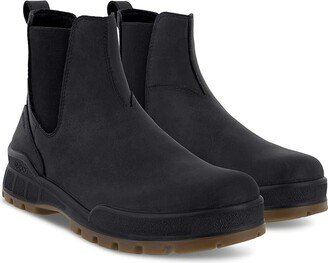 Track 25 Hydromax Water Resistant Chelsea Boot (Black Nubuck) Men's Shoes