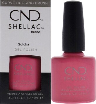 Shellac Nail Color - Gotcha by for Women - 0.25 oz Nail Polish