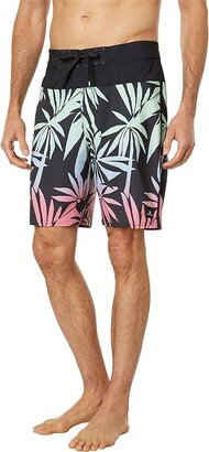 Mirage Mason Barrel Killa 19 Boardshorts (Washed Black) Men's Swimwear