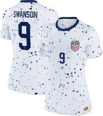 Women's Mallory Swanson White Uswnt 2023 Home Replica Jersey