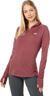 Winter Warm Essential 1/4 Zip (Wild Ginger) Women's Clothing